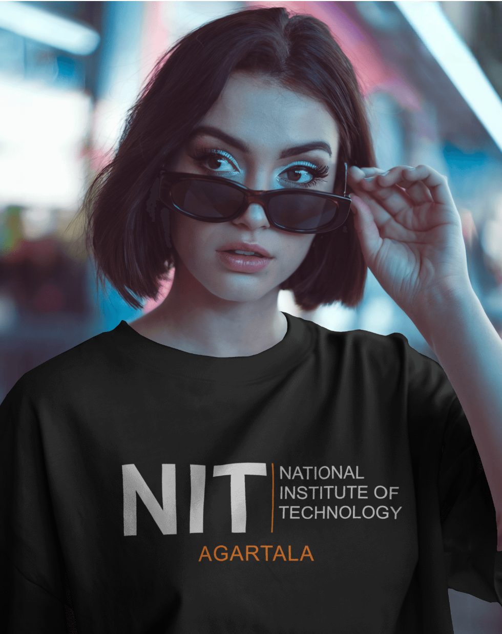 NIT-Agartala t-shirt oversized (black)